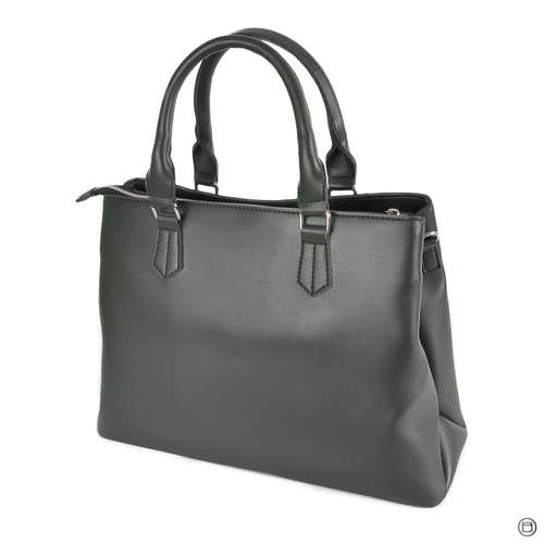 Елегантна сумка в стилі "Tote Bag" від українського бренду  "LucheRino"  виготовлена з високоякісного шкірзамінника та фурнітури в кольорі  - нікель.