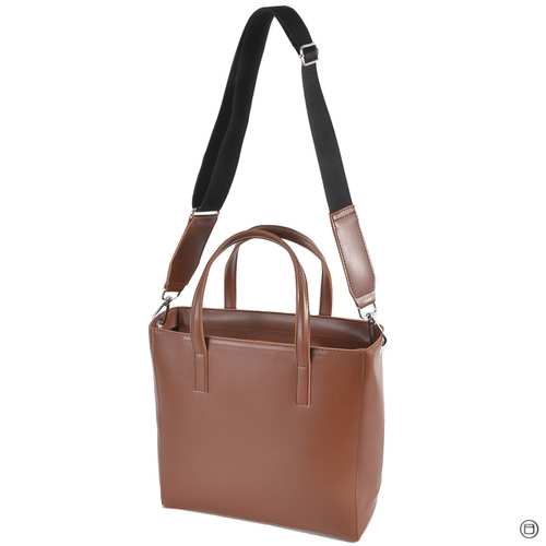 Елегантна сумка в стилі "Tote Bag" від українського бренду  "LucheRino"  виготовлена з високоякісного шкірзамінника та фурнітури в кольорі  - нікель.