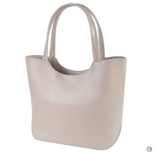 Велика вмістка сумка в класичному стилі від українського бренду ТМ "LucheRino". Виготовлена з шкірозамінника високої якості з легким відблиском, а підкладка з цупкого текстильного матеріалу.