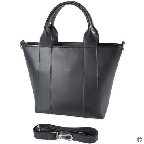 Елегантна сумка в стилі "Tote Bag" від українського бренду  "LucheRino"  виготовлена з високоякісного шкірзамінника та фурнітури в кольорі  - нікель.