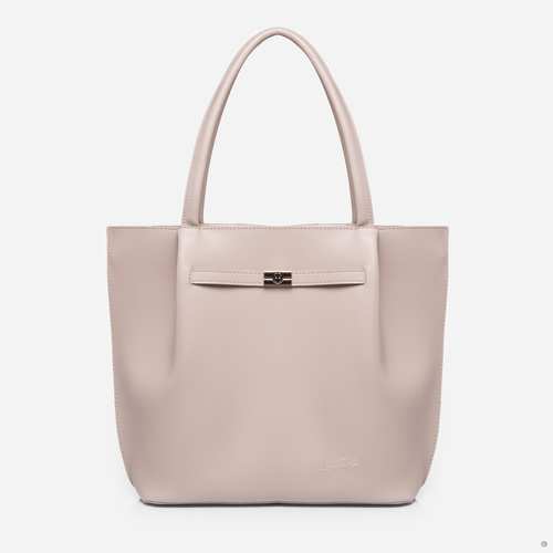 Елегантна сумка в стилі "Tote Bag" від українського бренду  "LucheRino"  виготовлена з високоякісного шкірзамінника та фурнітури в кольорі  - нікель.