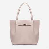 Елегантна сумка в стилі "Tote Bag" від українського бренду  "LucheRino"  виготовлена з високоякісного шкірзамінника та фурнітури в кольорі  - нікель.