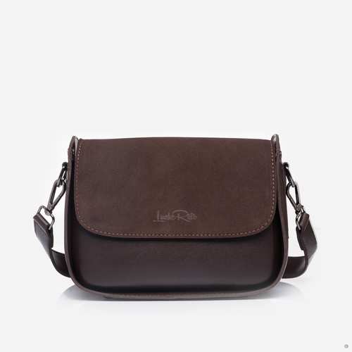 Сумка українського бренду ТМ  "Lucherino" стане хорошим придбанням не на один рік.  Невелика жіноча сумочка виготовлена з високоякісного шкірзамінника та якісної надійної фурнітури в кольорі - нікель. Одне відділення з однією кишенею на застібці.