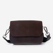 Сумка українського бренду ТМ  &quot;Lucherino&quot; стане хорошим придбанням не на один рік.  Невелика жіноча сумочка виготовлена з високоякісного шкірзамінника та якісної надійної фурнітури в кольорі - нікель. Одне відділення з однією кишенею на застібці.