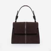 Сумка українського бренду ТМ  &quot;Lucherino&quot; стане хорошим придбанням не на один рік.  Невелика жіноча сумочка виготовлена з високоякісного шкірзамінника та якісної надійної фурнітури в кольорі - нікель. Одне відділення з однією кишенею на застібці.