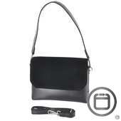 Сумка українського бренду ТМ  "Lucherino" стане хорошим придбанням не на один рік.  Невелика жіноча сумочка виготовлена з високоякісного шкірзамінника та якісної надійної фурнітури в кольорі - нікель. Одне відділення з однією кишенею на застібці.